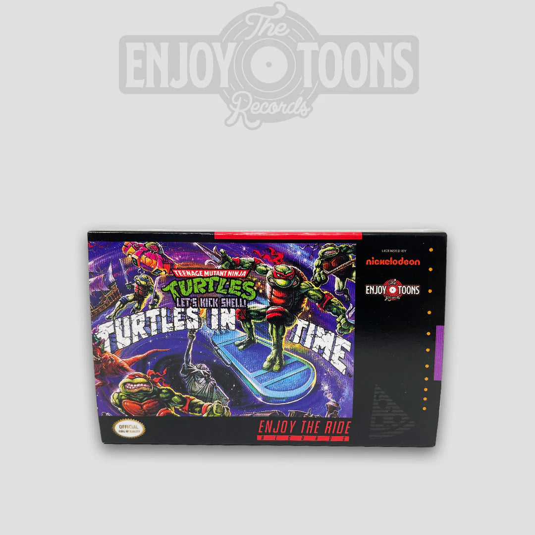 CASSETTE TEENAGE MUTANT NINJA TURTLES:LET'S KICK SHELL