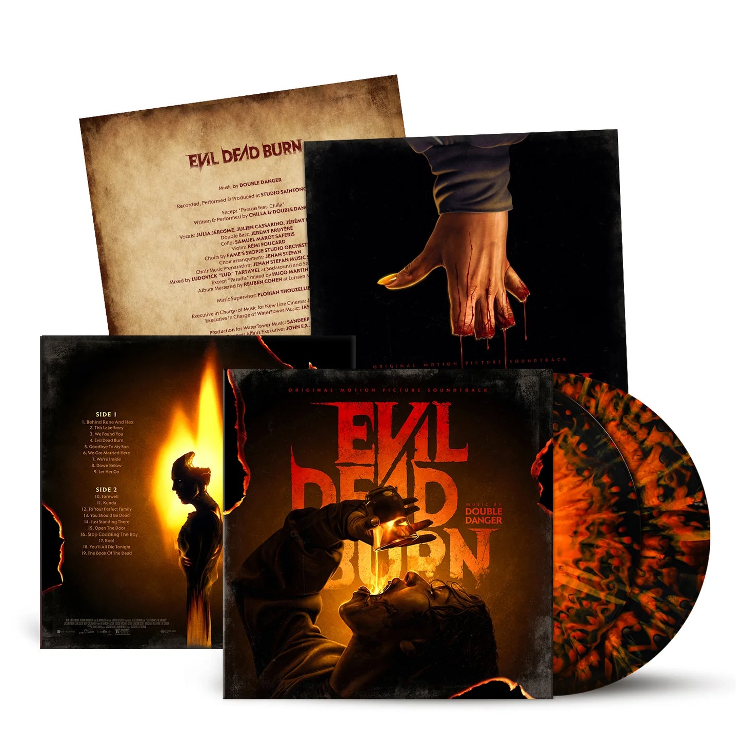 EVIL DEAD BURN -DOUBLE DANGER-2 LP COLLECTOR