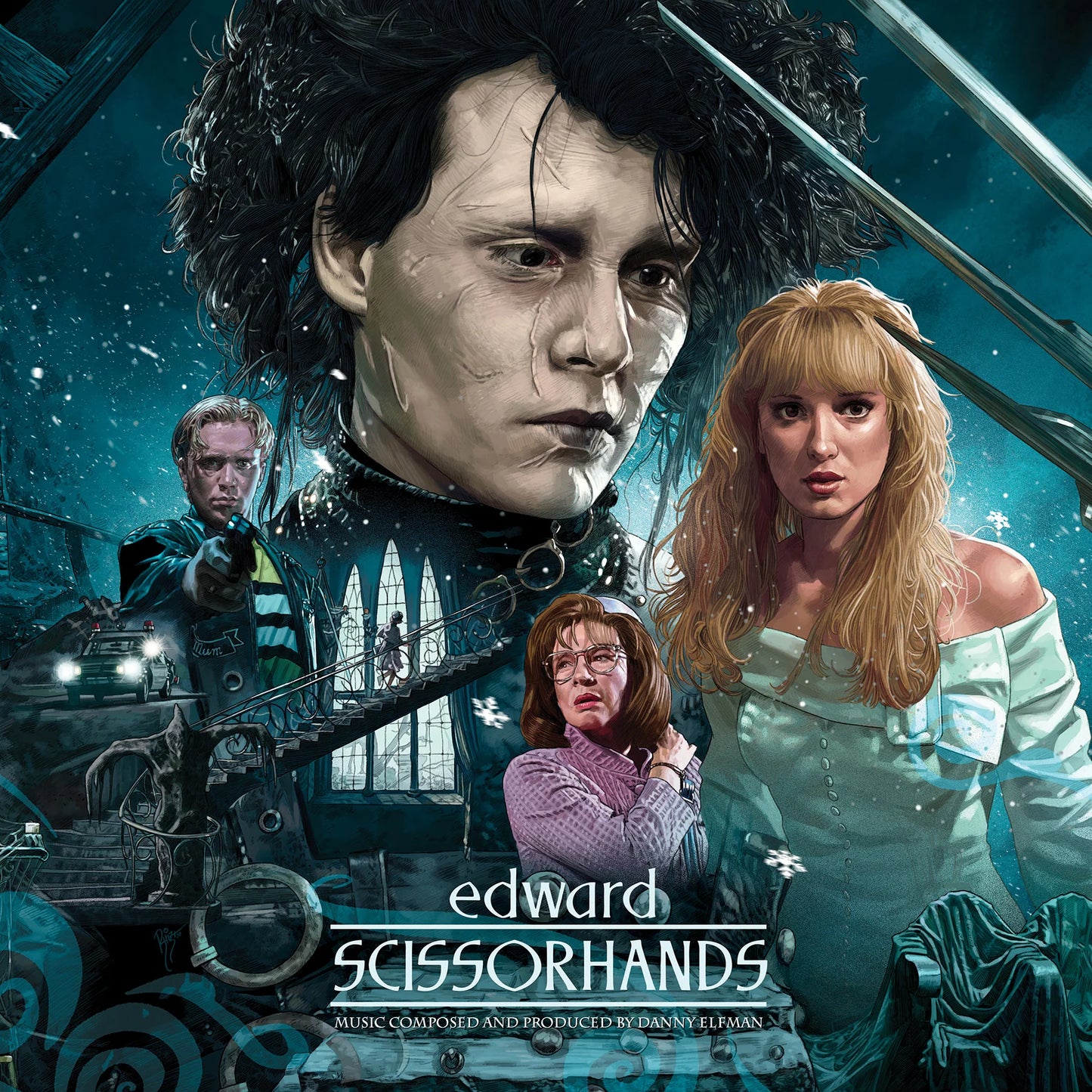 EDWARD SCISSORHANDS -DANNY ELFMAN WAXWORK COLLECTOR VINYL
