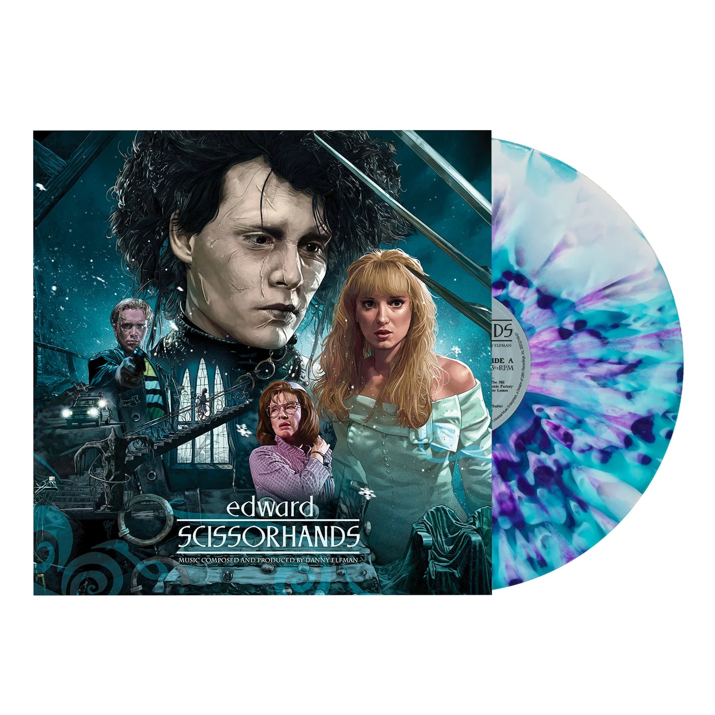 EDWARD SCISSORHANDS -DANNY ELFMAN WAXWORK COLLECTOR VINYL