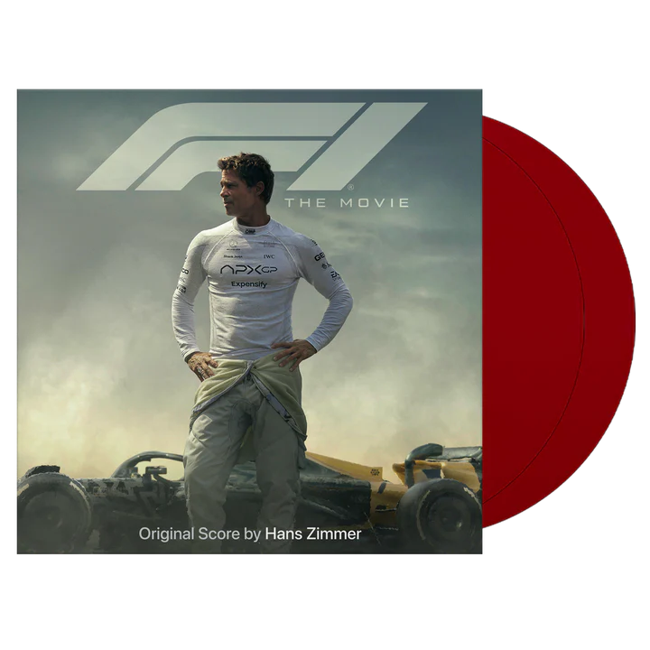 F1 THE MOVIE ORIGINAL SCORE HANS ZIMMER-2LP RED