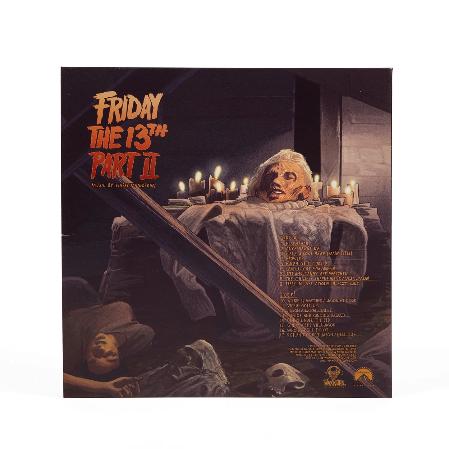 FRIDAY THE 13TH PART 2 VINYL COLLECTOR WAXWORK