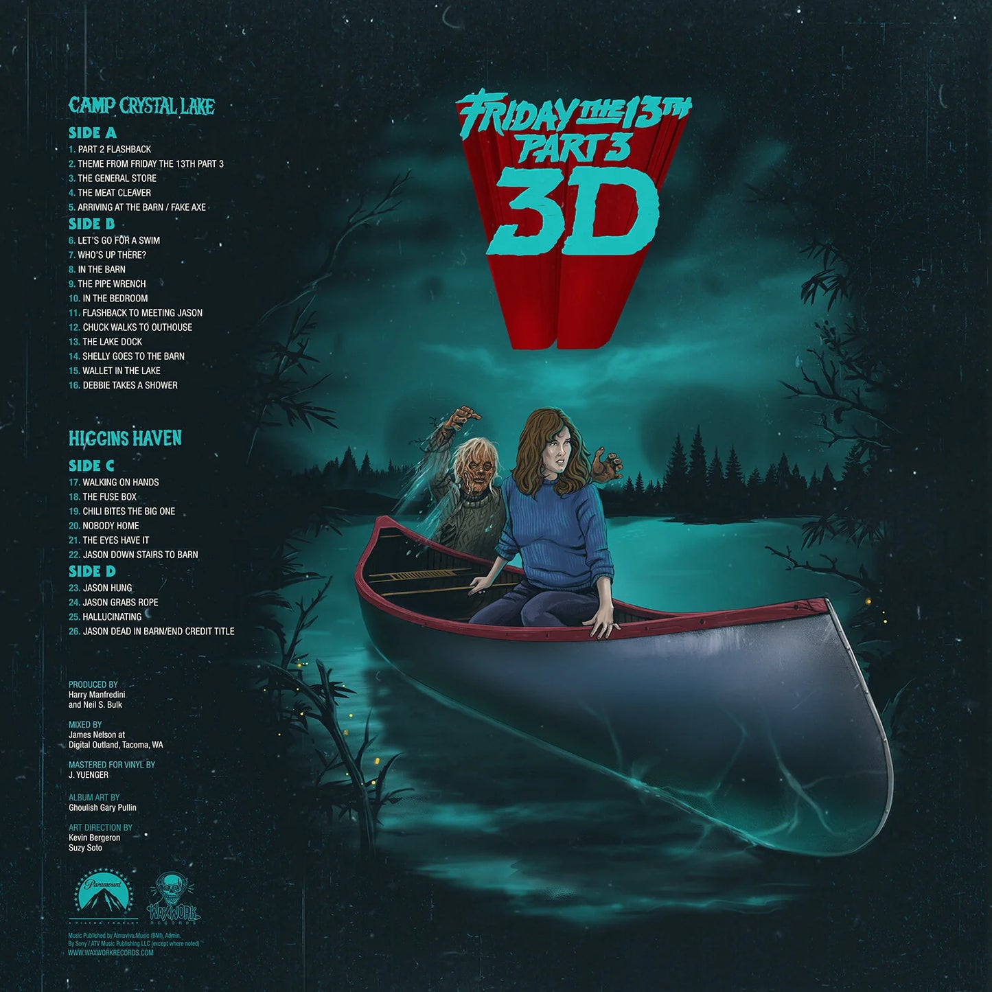 FRIDAY THE 13TH PART 3 VINYL COLLECTOR WAXWORK