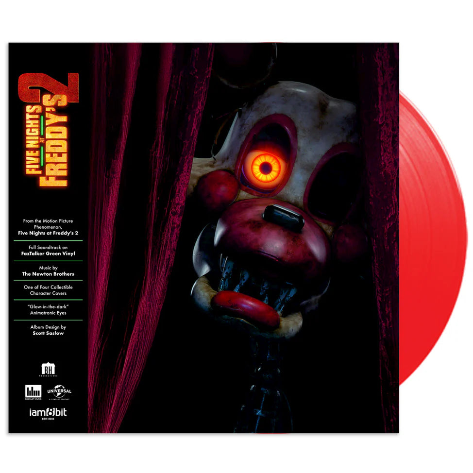 FIVE NIGHTS AT FREDDY'S 2-THE NEWTON BROTHERS-VINYL RED