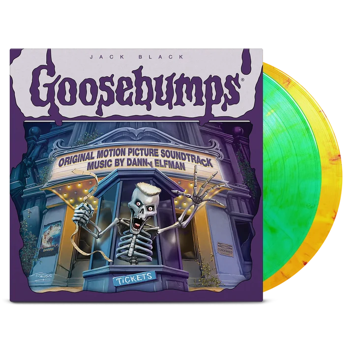 GOOSEBUMPS-SOUNDTRACK-WAXWORK-2 LP COLOR
