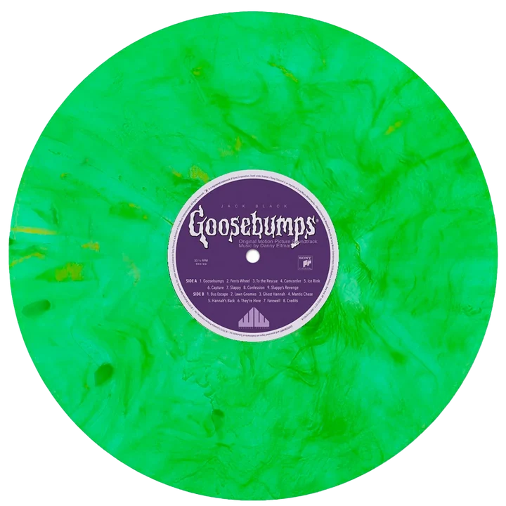 GOOSEBUMPS-SOUNDTRACK-WAXWORK-2 LP COLOR