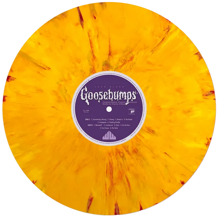 GOOSEBUMPS-SOUNDTRACK-WAXWORK-2 LP COLOR