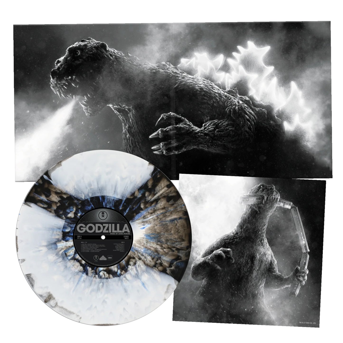 PRECO-Godzilla (70th Anniversary Edition) collector edition vinyl couleur