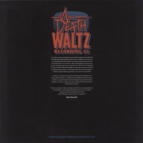 OCCASION-ESCAPE FROM NEW YORK VINYL COLLECTOR DEATH WALTZ