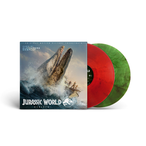 JURASSIC WORLD:REBIRTH -ORIGINAL MOTION PICTURE SOUNDTRACK 2 VINYLES COULEUR