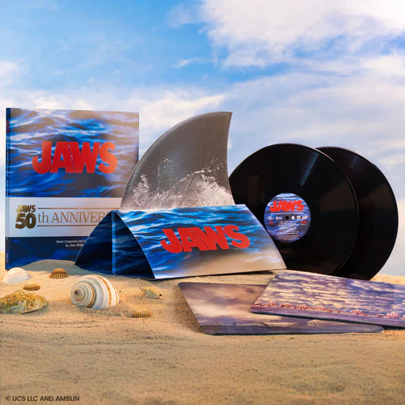 JAWS 50TH ANNIVERSARY -2XLP BLACK