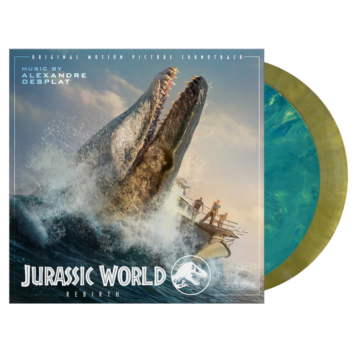 JURASSIC WORLD:REBIRTH -ORIGINAL MOTION PICTURE SOUNDTRACK 2 VINYLES COULEUR