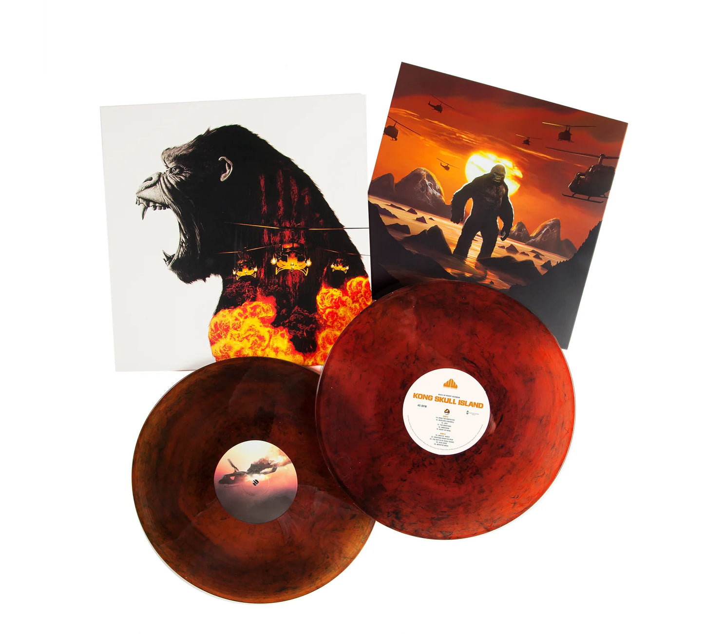 KONG SKULL ISLAND-WAXWORK 2 VINYLES COULEUR