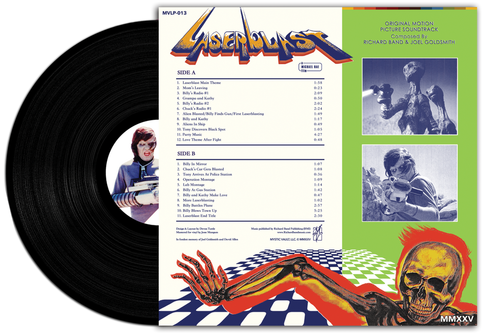 LASERBLAST-ORIGINAL SOUNDTRACK REMASTERED VINYL LIMITED EDITION