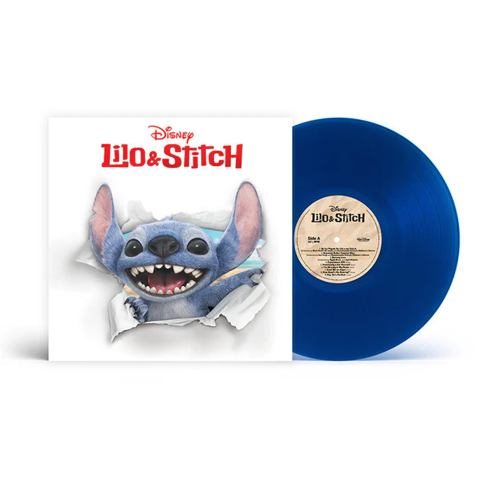 LILO AND STITCH LIVE ACTION ORIGINAL SOUNDTRACK-VARIOUS DAN ROMER VINYL BLEU