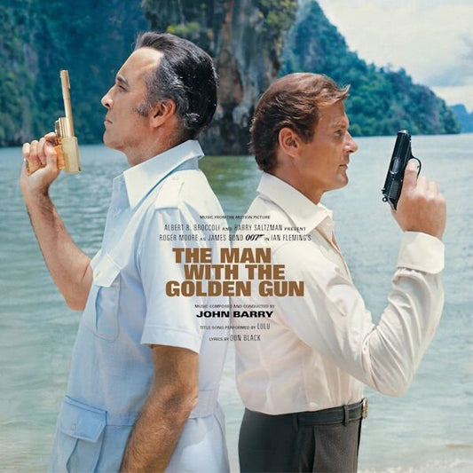 THE MAN WITH THE GOLDEN GUN-JOHN BARRY-GLITTERING AND GOLD COLORED VINYL