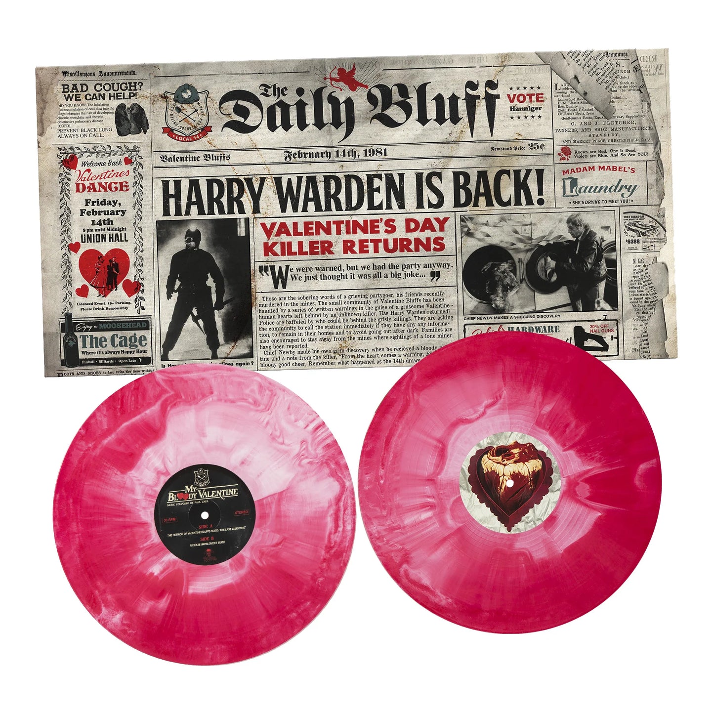 MY BLOODY VALENTINE PAUL ZAZA COLLECTOR VINYL SOUNDTRACK