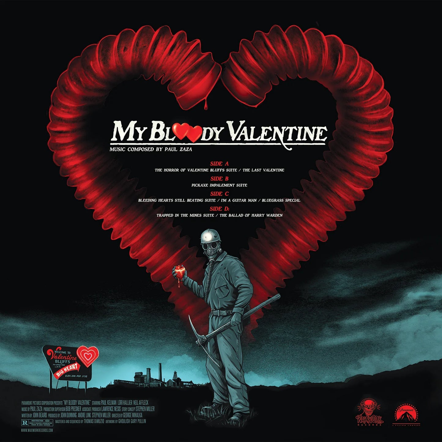 MY BLOODY VALENTINE PAUL ZAZA COLLECTOR VINYL SOUNDTRACK