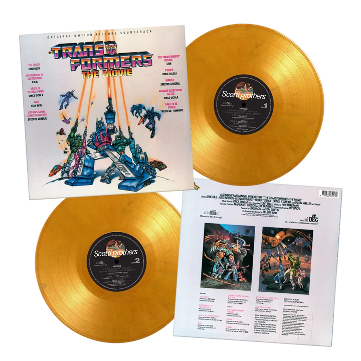 THE TRANSFORMERS: THE MOVIE (UNICRON MARBLE COLOR) -VINYL SOUNDTRACK