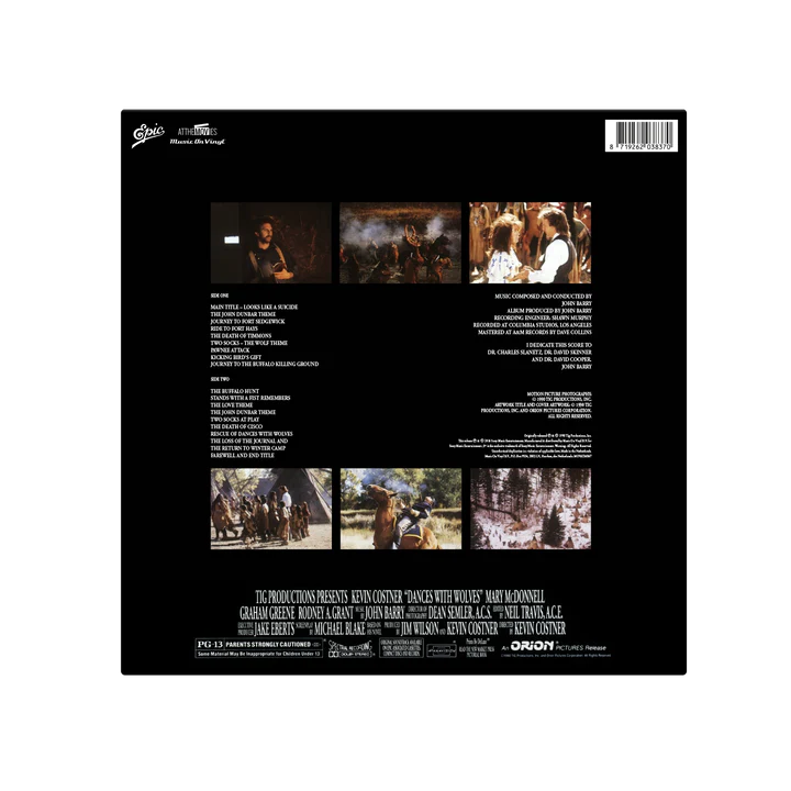 DANCES WITH WOLVES VINYL COULEUR