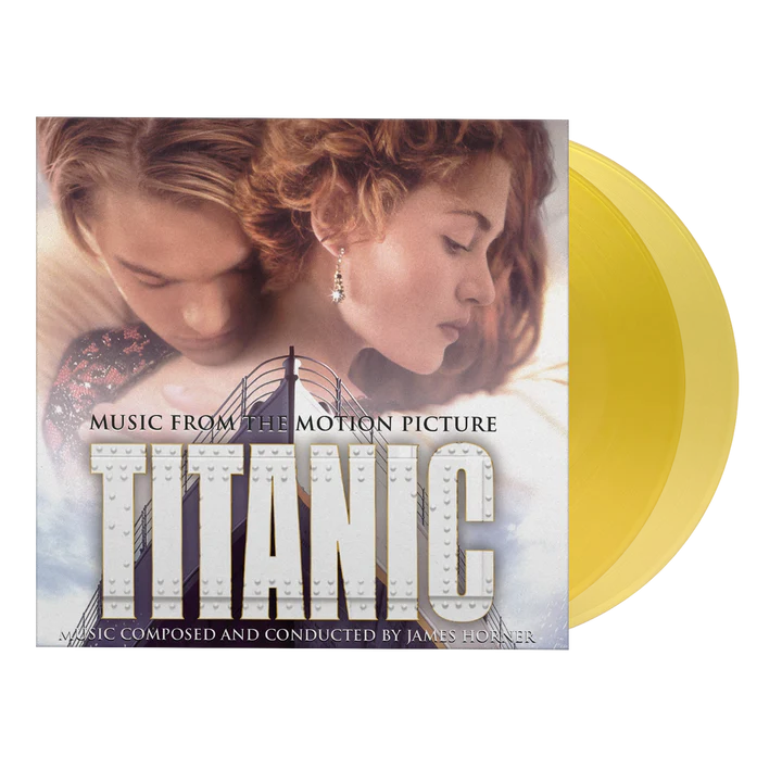 TITANIC (YELLOW) JAMES HORNER 2LP