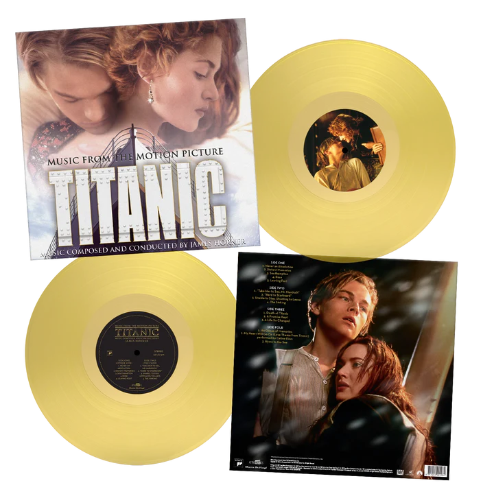 TITANIC (YELLOW) JAMES HORNER 2LP