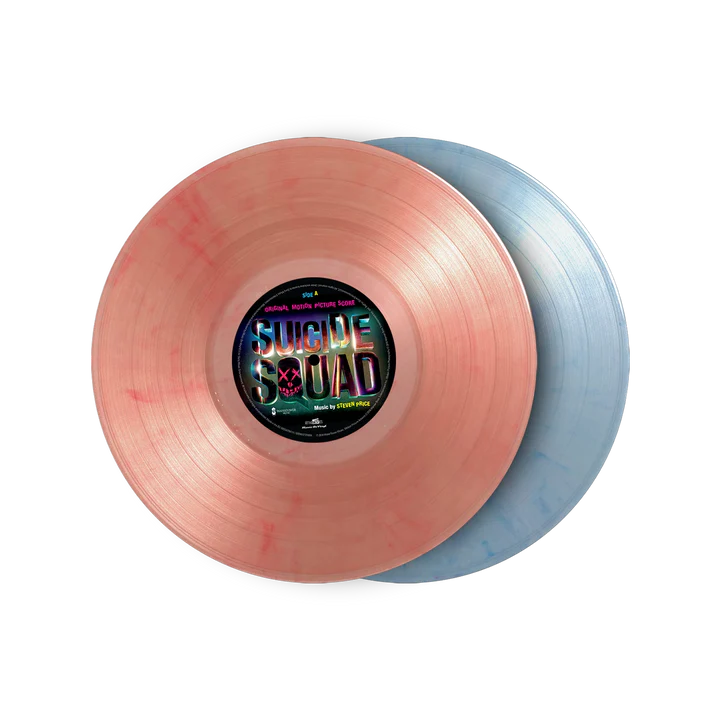 SUICIDE SQUAD 2 VINYLES COLLECTOR COULEUR