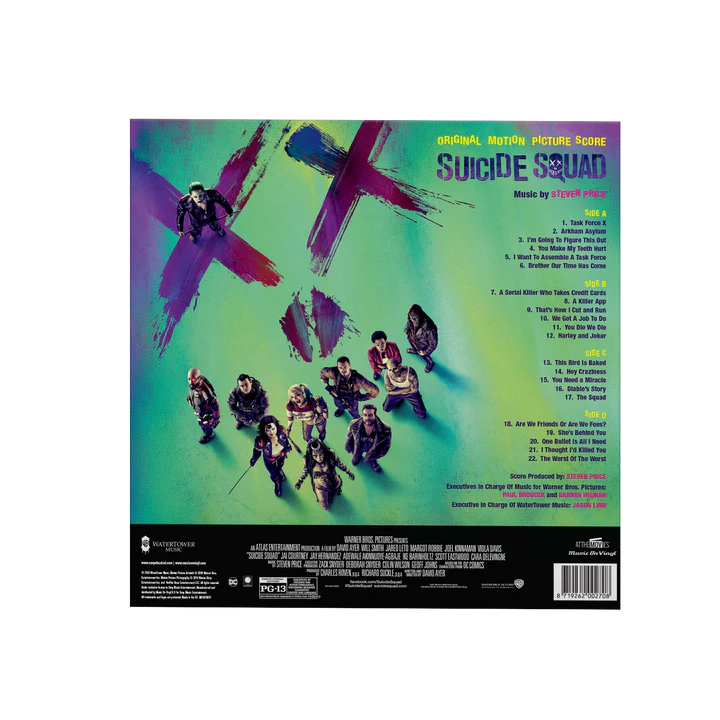 SUICIDE SQUAD 2 VINYLES COLLECTOR COULEUR