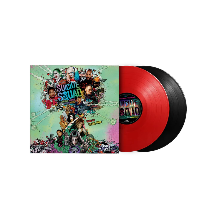SUICIDE SQUAD 2 VINYLES COLLECTOR COULEUR