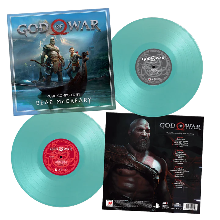 GOD OF WAR-BEAR MC CREARY -VINYL TURQUOISE