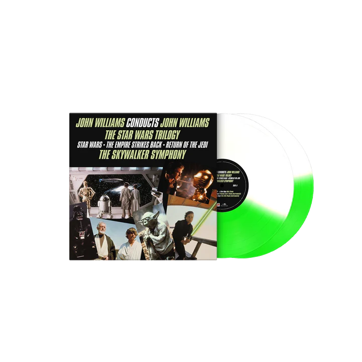 JOHN WILLIAMS CONDUCTS-THE STAR WARS TRILOGY (GREEN/WHITE SPLIT VINYL)