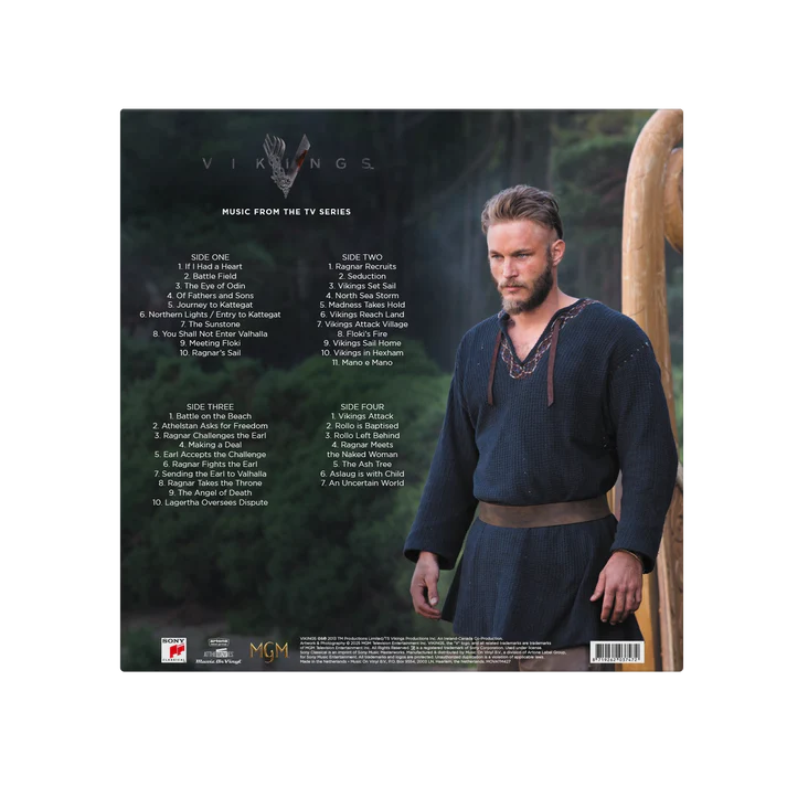 VIKINGS SAISON 1 -TREVOR MORRIS BLUE VINYL