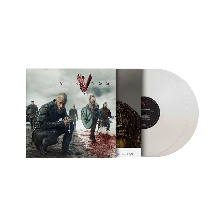 VIKINGS SAISON 3-TREVOR MORRIS 2LP BLANC