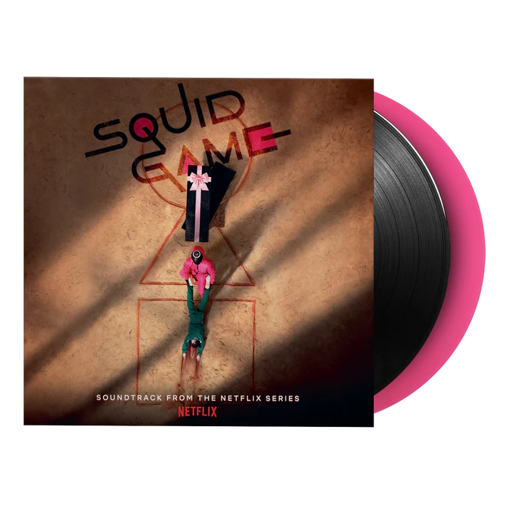 SQUID GAME -VINYL SOUNDTRACK 2LP BLACK AND PINK
