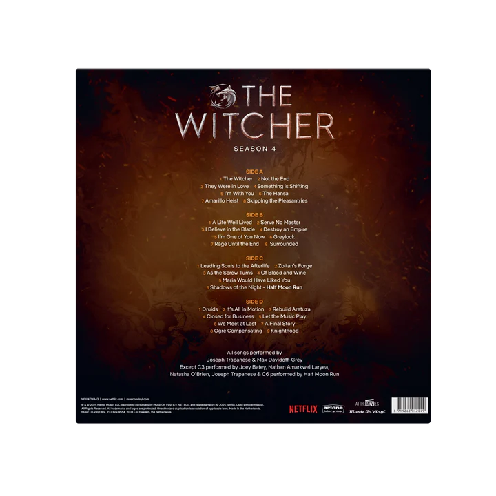 THE WITCHER :SEASON 4-VINYL SOUNDTRACK