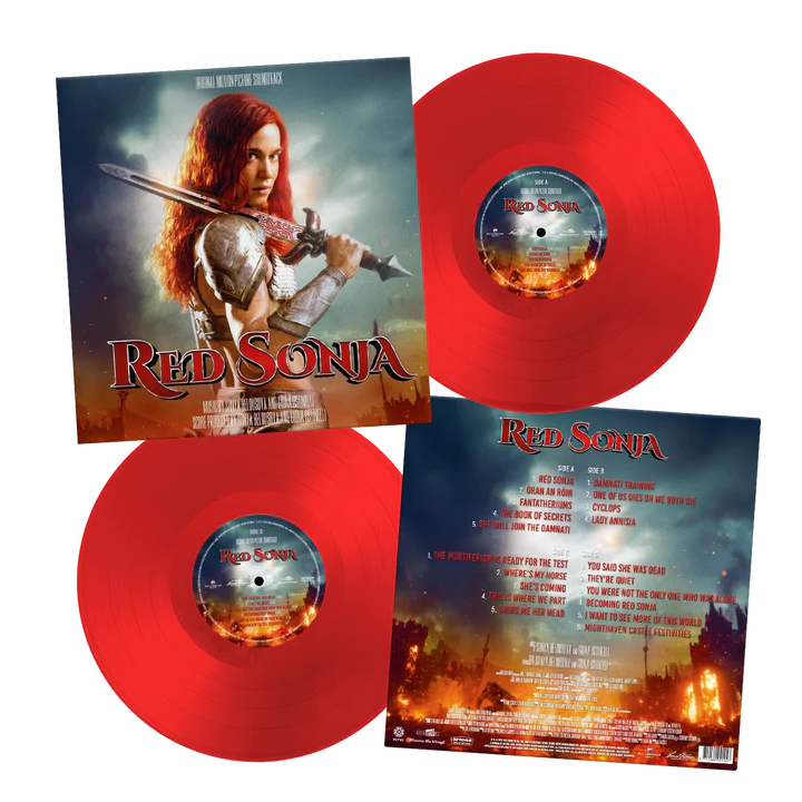 RED SONJA -Sonya Belousova and Giona Ostinelli vinyl red