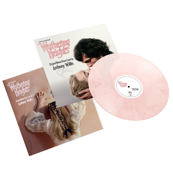 WUTHERING HEIGHTS-ANTHONY WILLIS-VINYL WHITE AND RED MARBLED