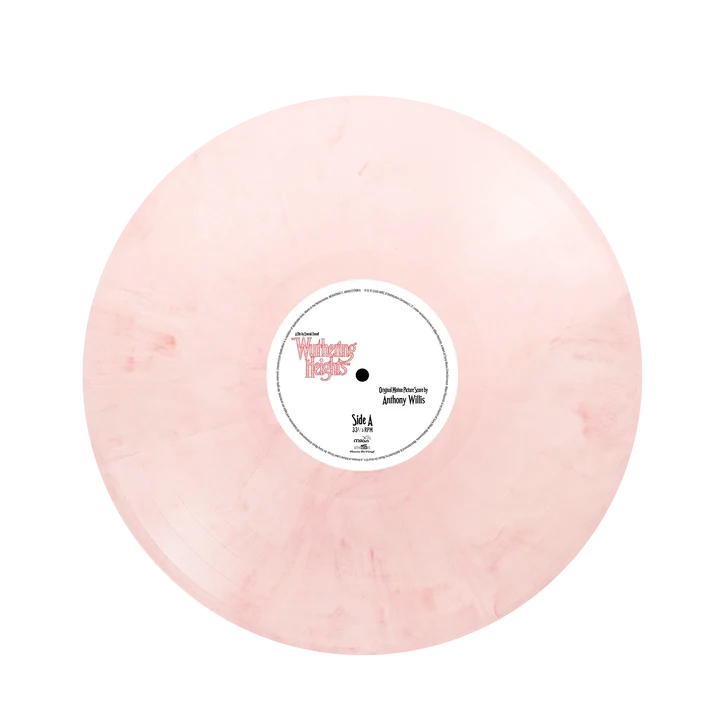 WUTHERING HEIGHTS-ANTHONY WILLIS-VINYL WHITE AND RED MARBLED