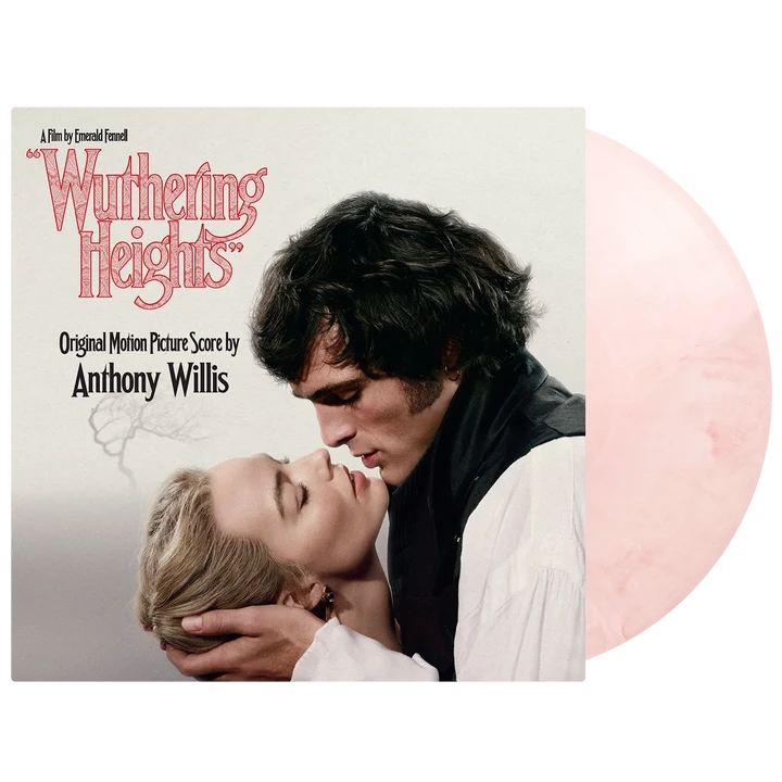 WUTHERING HEIGHTS-ANTHONY WILLIS-VINYL WHITE AND RED MARBLED