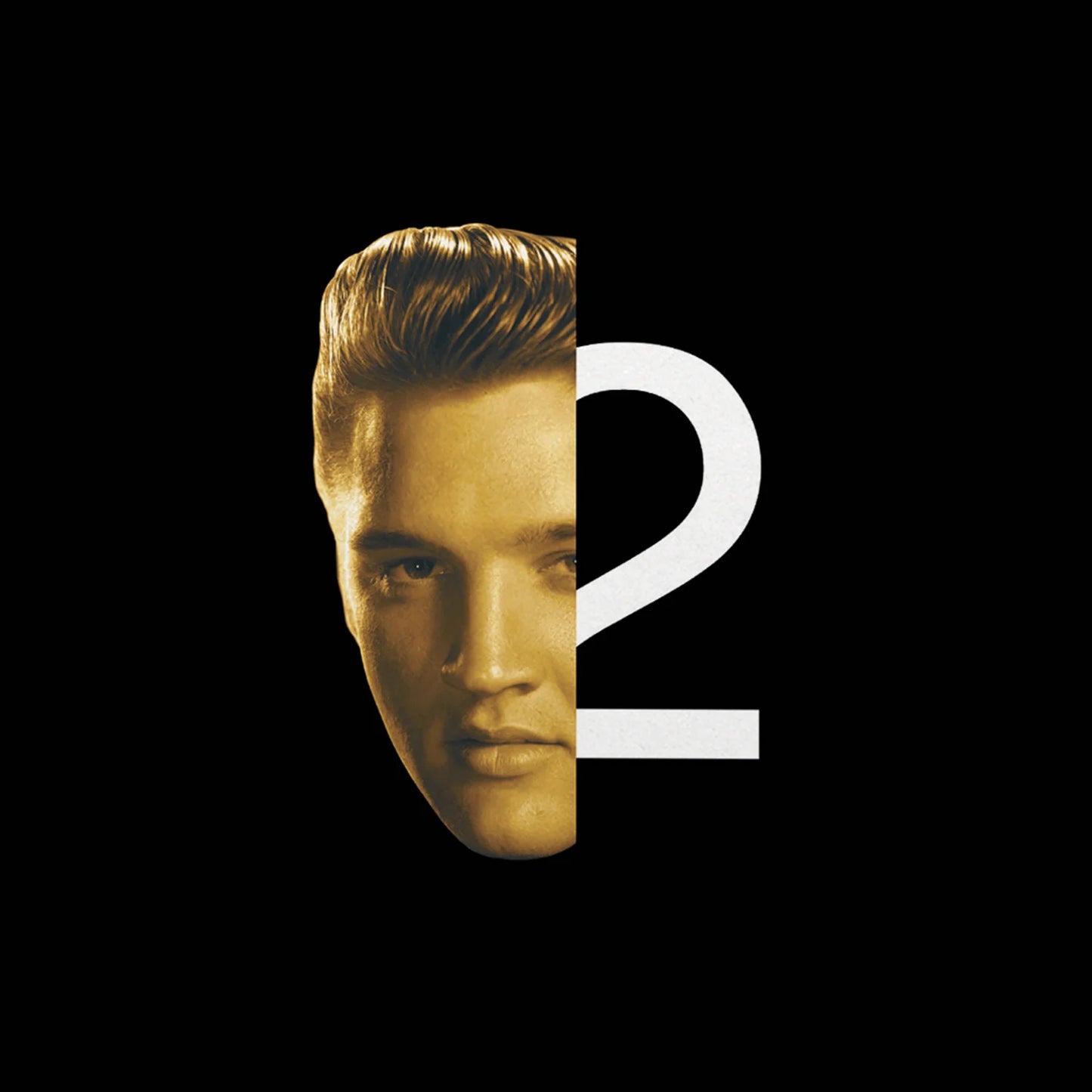 ELVIS PRESLEY-2ND TO NONE GOLD VINYL