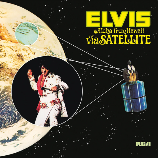 ELVIS PRESLEY-ALOA FROM HAWAII VIA SATELLITE 4 LP YELLOW