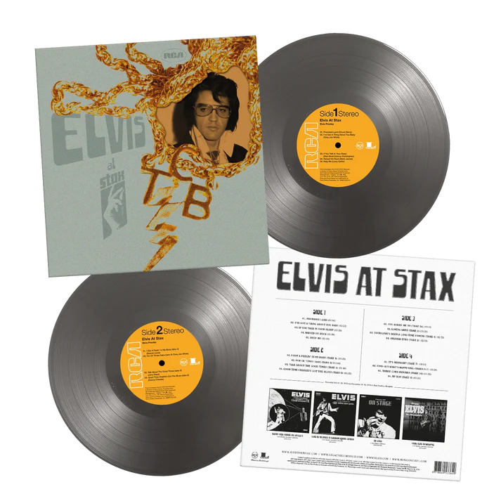 ELVIS AT STAX -SILVER VINYL