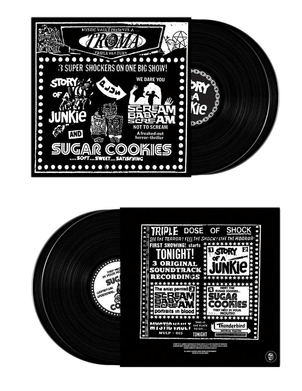 TROMA TRIPLE FEATURE (ORIGINAL MOTION PICTURE COMPILATION )2LP