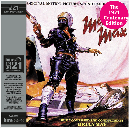 MAD MAX BRIAN MAY ORIGINAL SOUNDTRACK VINYL RED