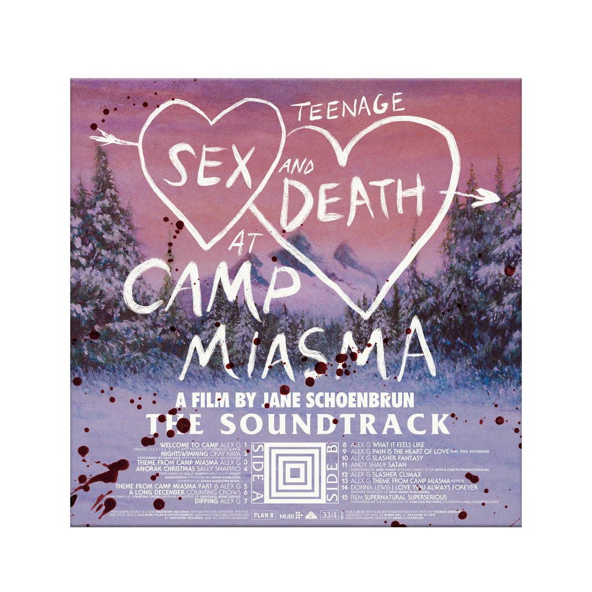 TEENAGE SEX AND DEATHAT CAMP MIASMA-ORIGINAL MOTION PICTURE SOUNDTRACK