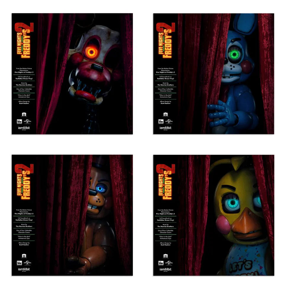 FIVE NIGHTS AT FREDDY'S 2-THE NEWTON BROTHERS-VINYL RED