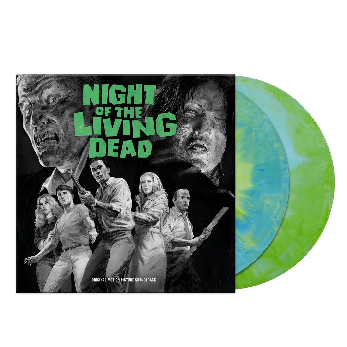 NIGHT OF THE LIVING DEAD-WAWXWORK GHOUL GREEN & BLUE VINYL