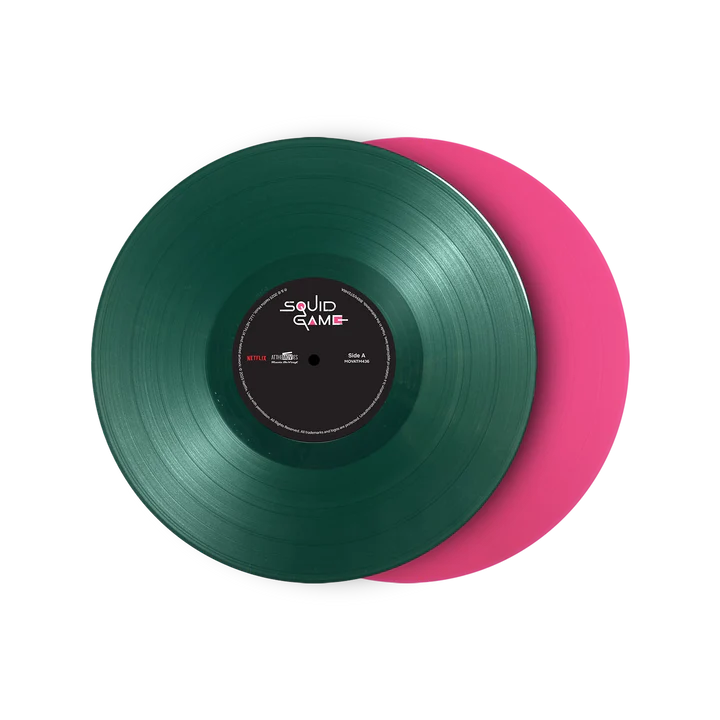 PRECO SQUID GAME -VINYL SOUNDTRACK 2LP GREEN ROSE