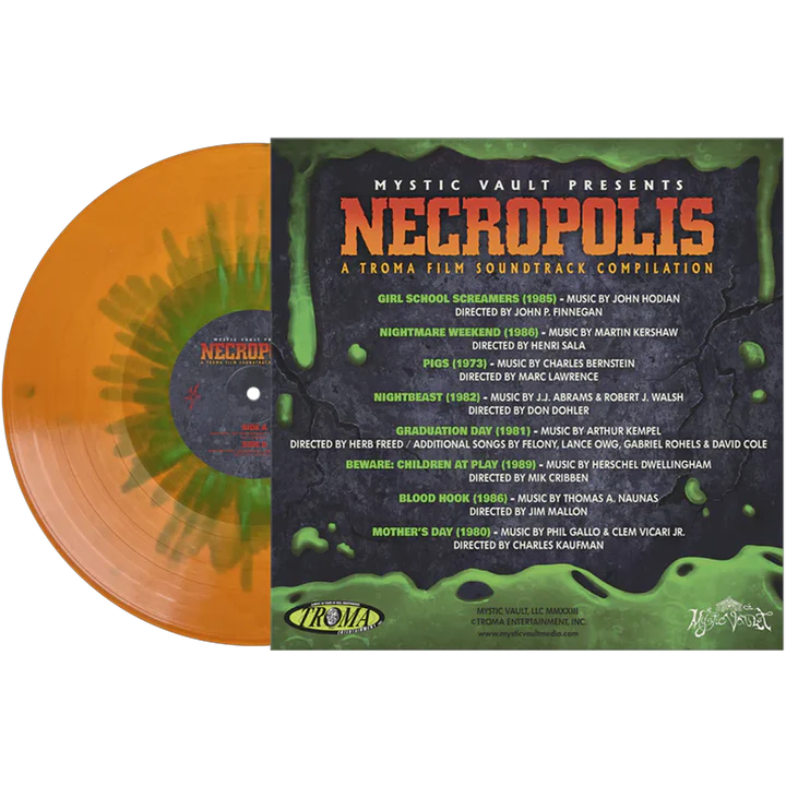 NECROPOLIS A TROMA FILM SOUNTRACK COMPILATION-VINYL SOUNDTRACK