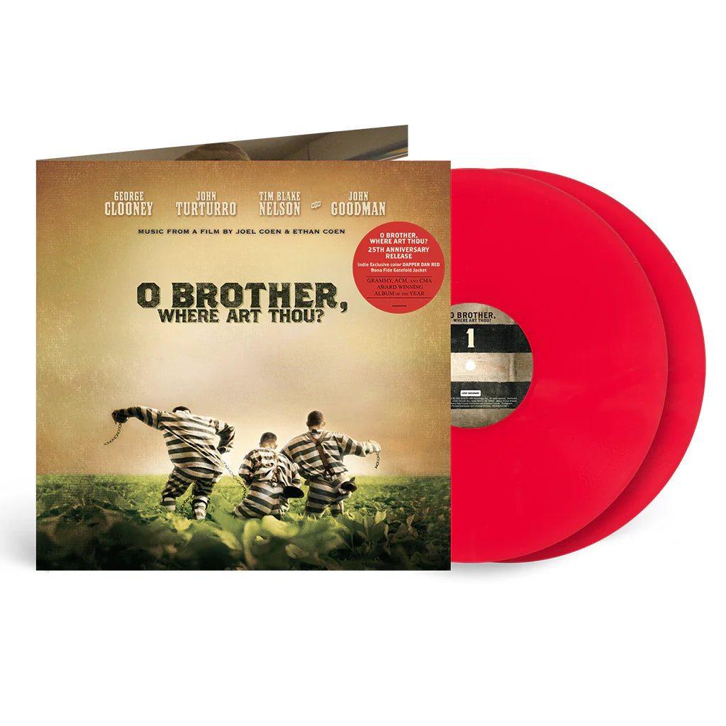O BROTHER,WHERE ART YOU? 25TH ANNIVERSARY VINYL RED